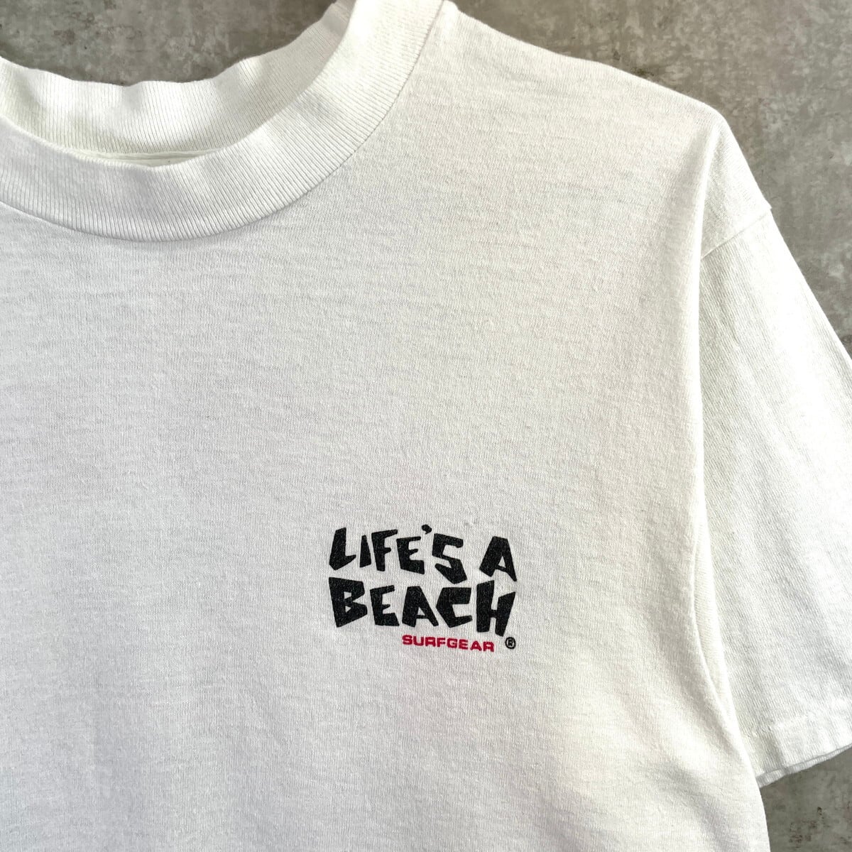 80年代～ USA製 LIFE'S A BEACH ライフズアビーチ BAD BOY CLUB サーフ
