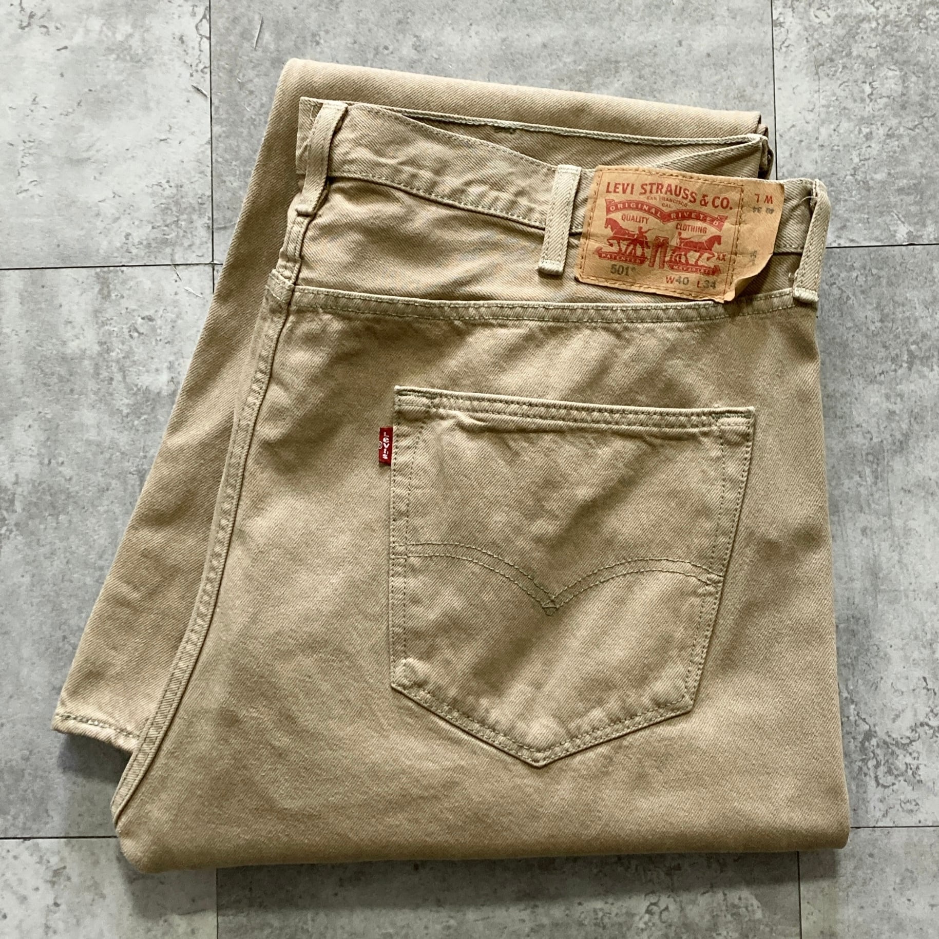 W40 L30】90's US.Levis 501 リーバイス ノックスビル工場(532) ボタン