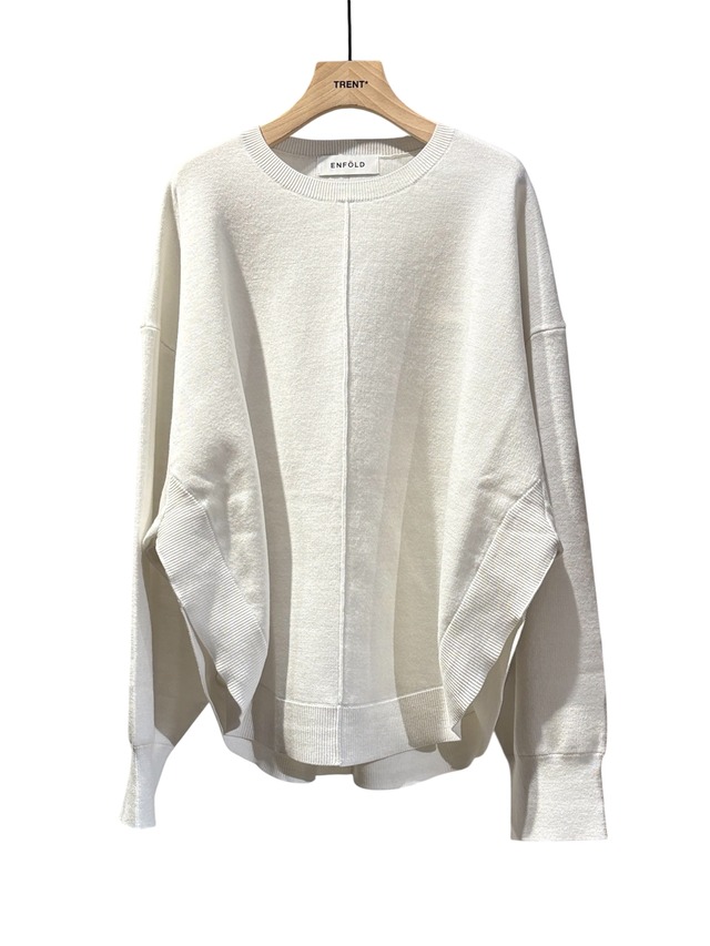 【26AW | WOMEN】ENFOLD エンフォルド / トップス / CIRCLE PULLOVER  300JA270-2621
