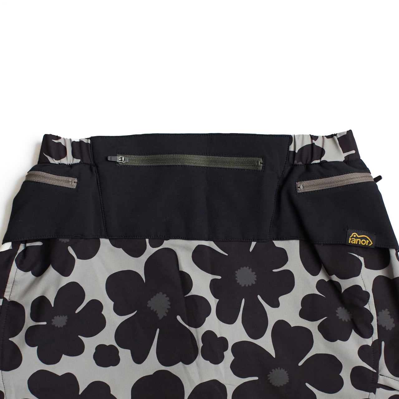 ranor（ラナー）FLOWER SKIRT -BEIGE レディースランニングスカート