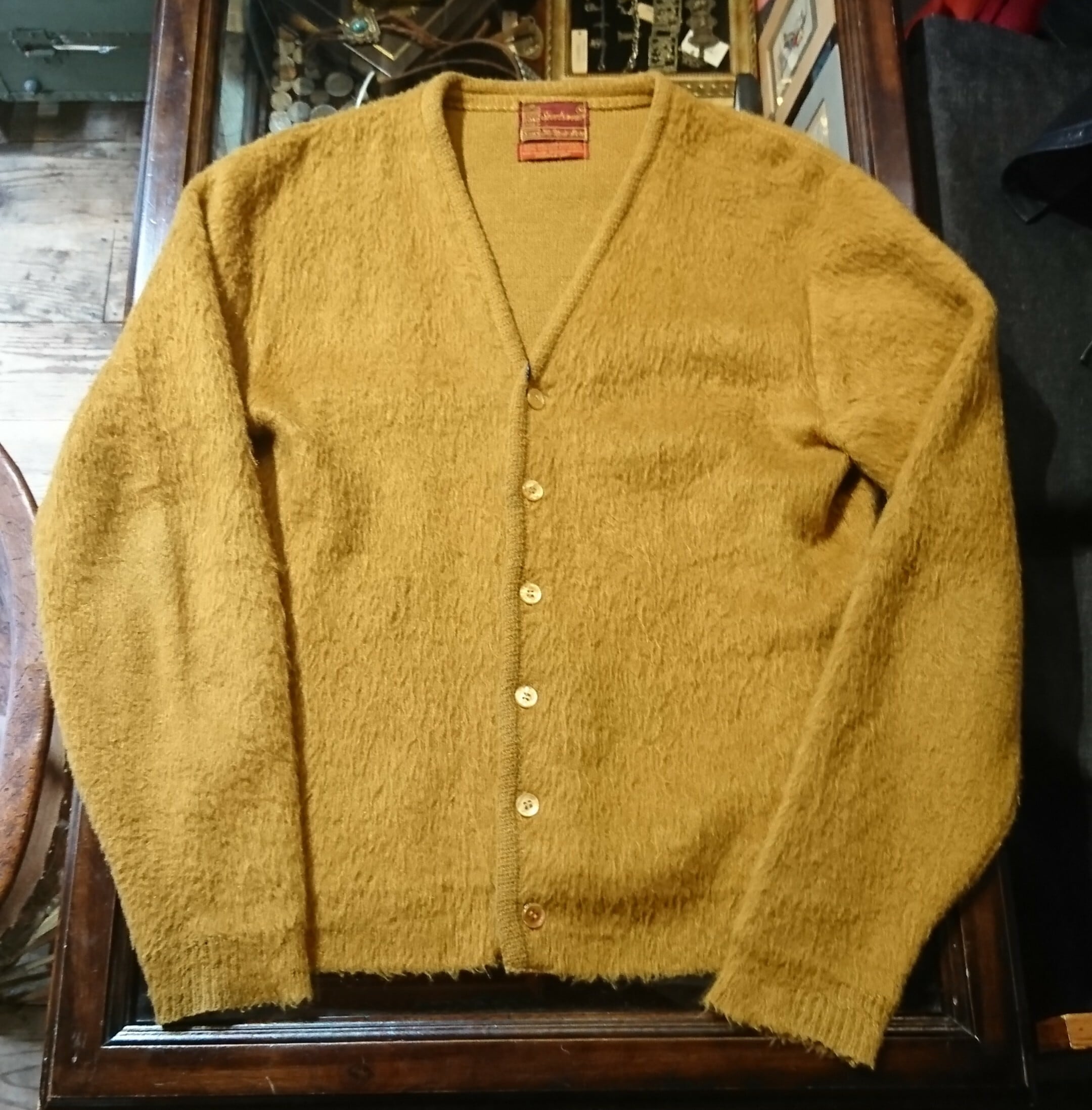 vintage mohair cardigan モヘア カーディガン