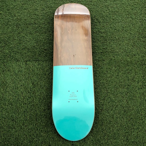 カラースケートボード 2TONE 8.0インチ EMERALD【スケートボード スケボー skate skateboard デッキ インテリア 雑貨】