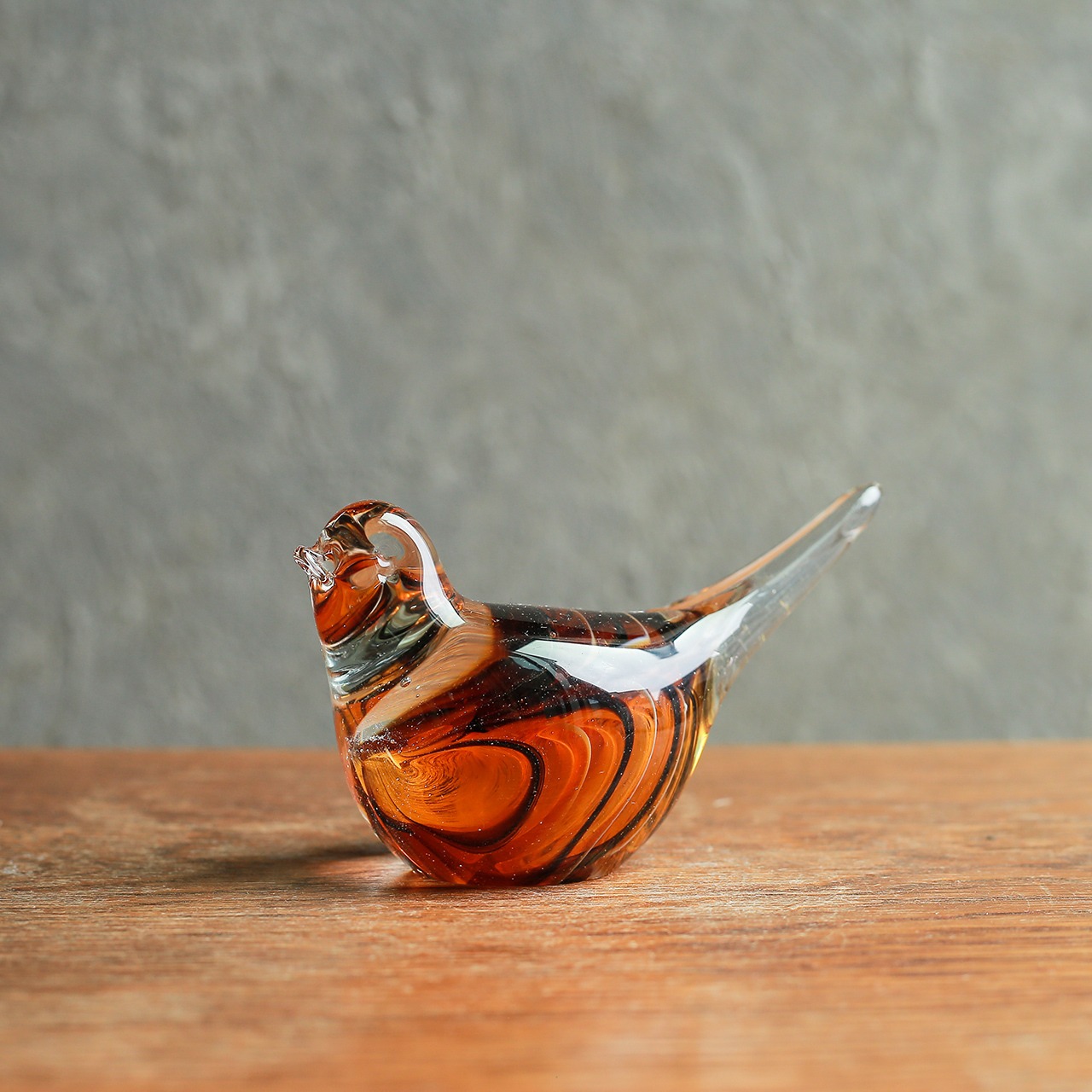 幻想的な模様の、ガラスの鳥 4