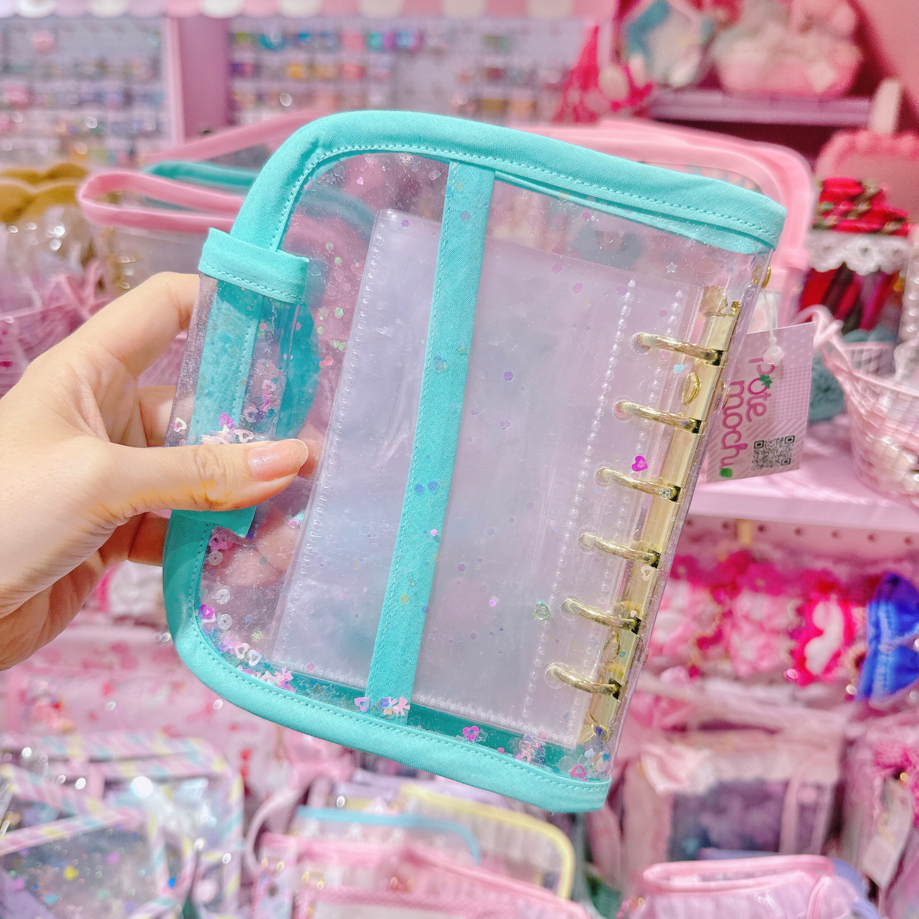 【M6】53-1シール帳(A7)6穴リング