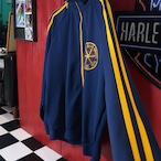 70s USA製 EMPIRE STATE GAMES ヴィンテージトラックジャケット ネイビー×イエロー