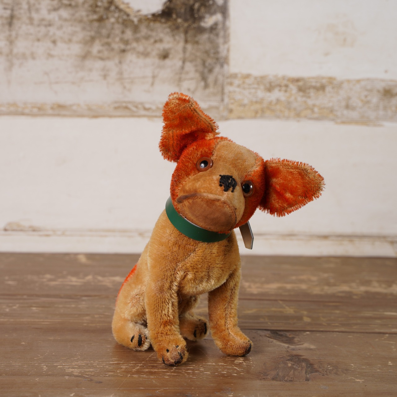 50年代のシュタイフの犬のぬいぐるみです。貴重です （シュタイフ社  