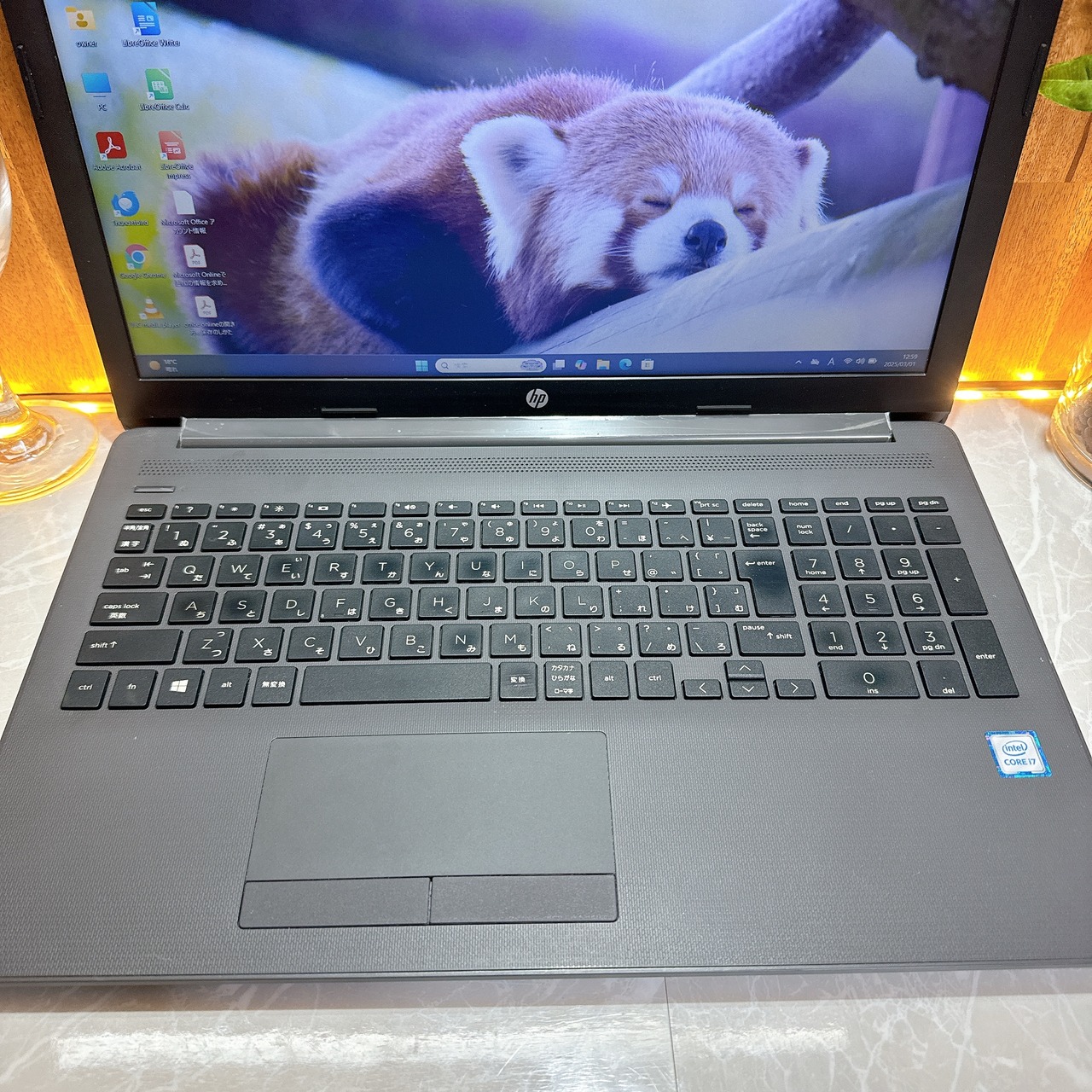 人気‼️HP 250 G7/最高峰Core i7第8世代 /メモリ16GB/SSD256GB/ ノートパソコン