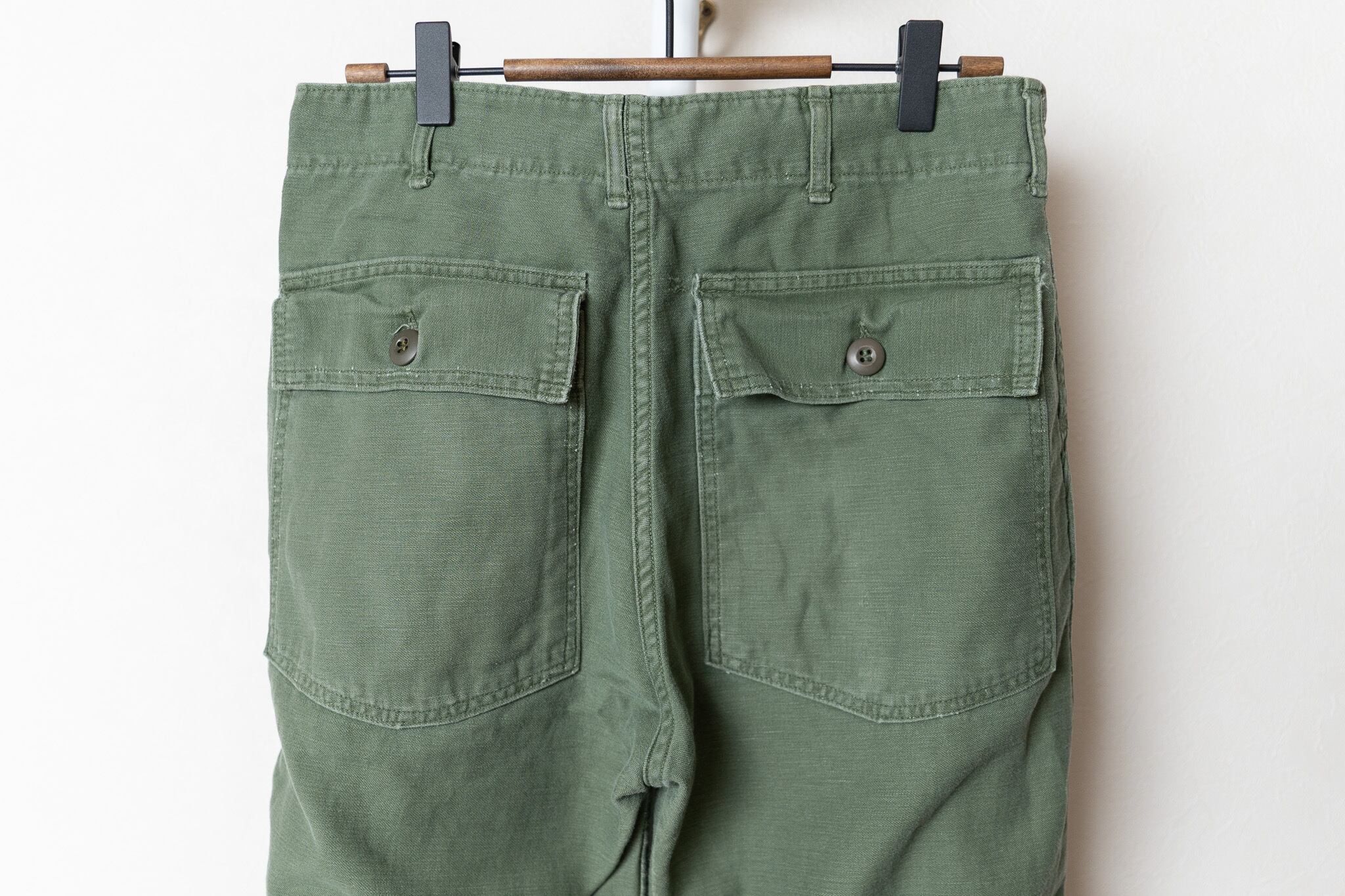 32×33】U.S.Army Utility Trousers OG-107 実物 米軍 ベイカーパンツ