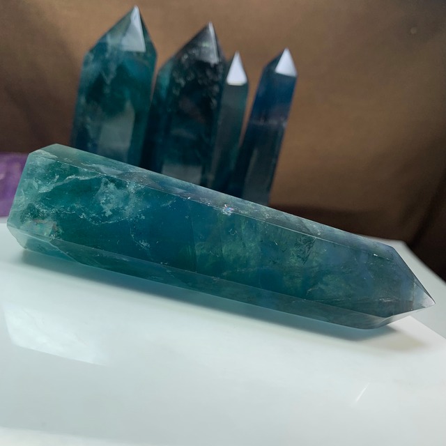 数量限定☆ランダム発送・ブルー×グリーン グラデーションフローライトポイント