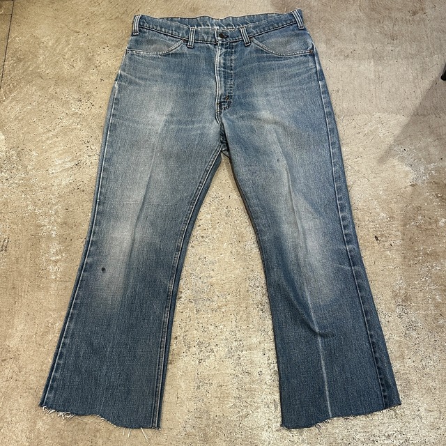 70S LEVI'S 646 DENIM PANT W35Ｌ27.5