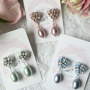 Paris ヴィンテージパールl Pierce