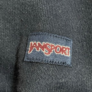 【JANSPORT】メキシコ製 カレッジ ケース・ウェスタン・リザーブ大学 プリント ハーフジップ スウェット プルオーバー Case Western Reserve University LARGE ジャンスポーツ US古着