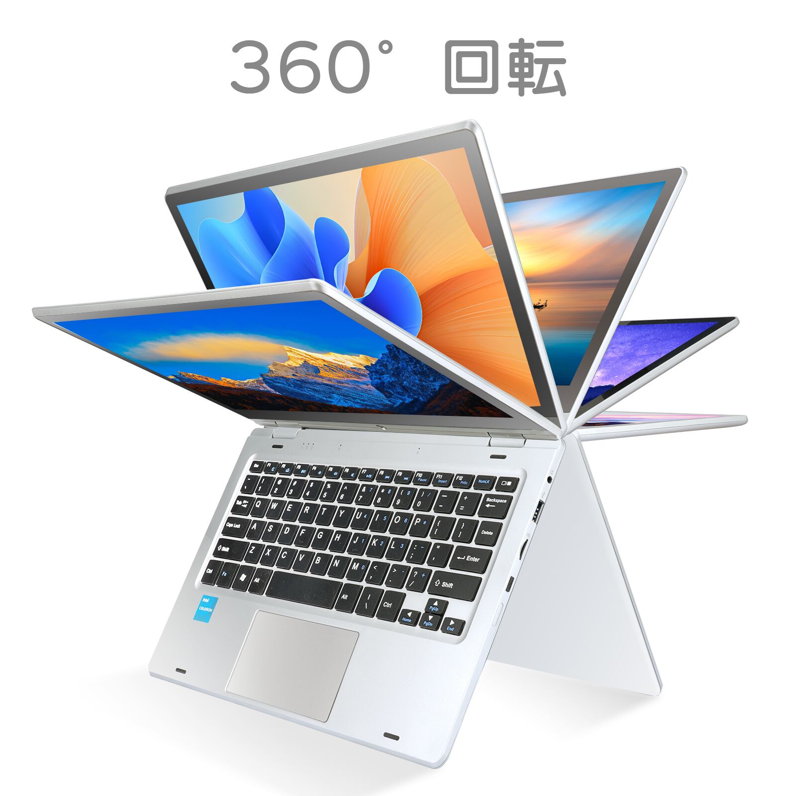 2023年夏季モテル】ノートパソコン win11 Office搭載 Celeron N4020 ...