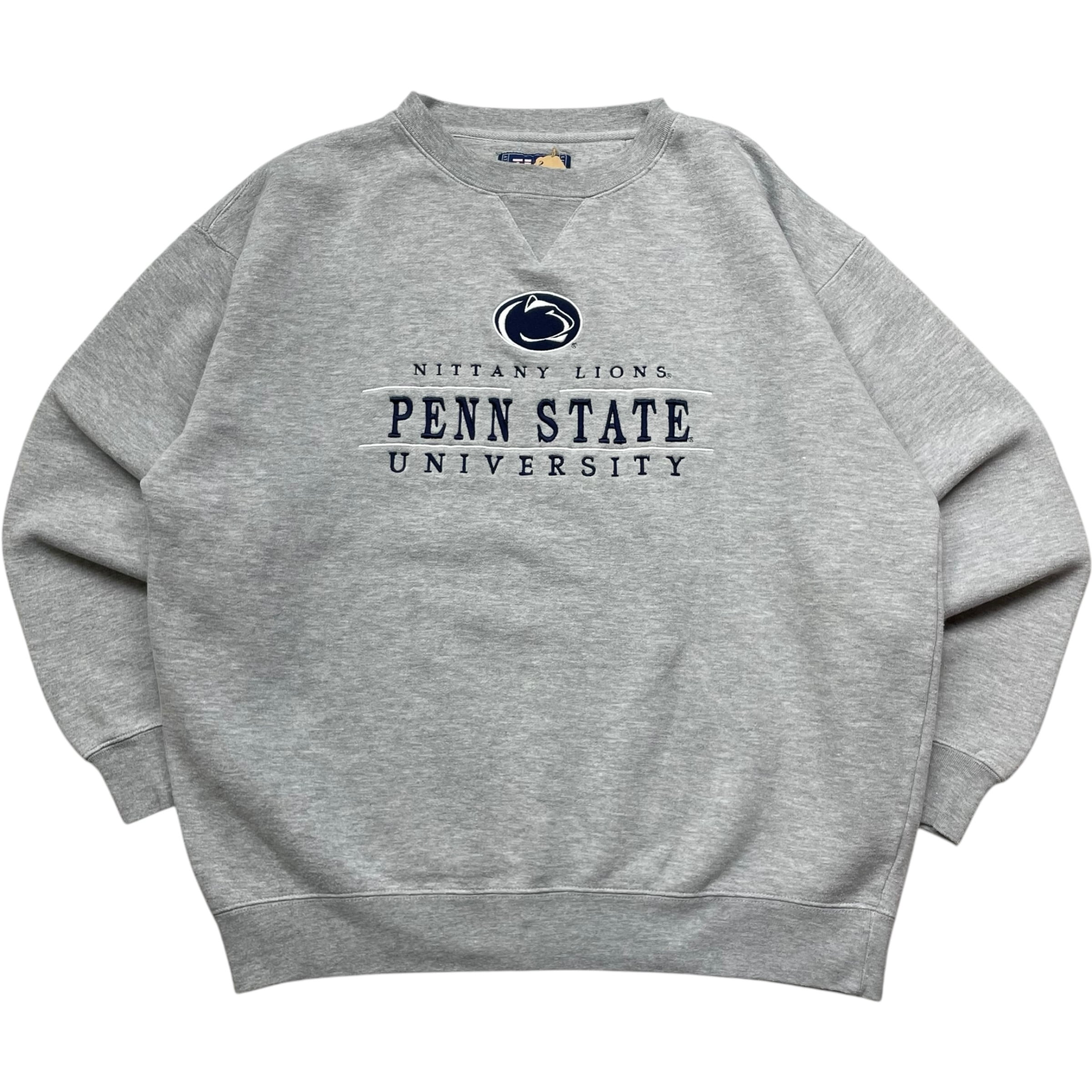 《L》 TEAM EDITION スウェット ペンシルベニア州立大学 カレッジ 刺繍 グレー no.5043
