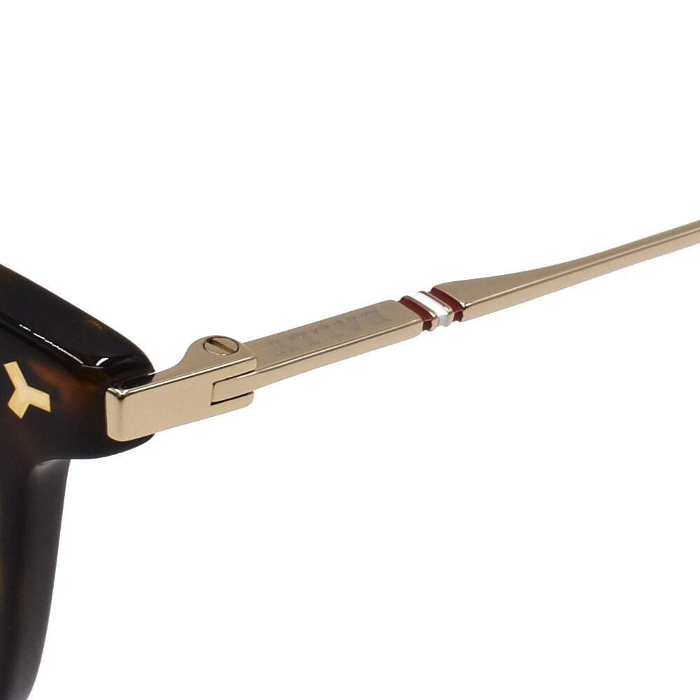 BALLY EYEWEAR GLASSES FRAME ASIAN FIT BY5057D 052 56 HAVANA GOLD