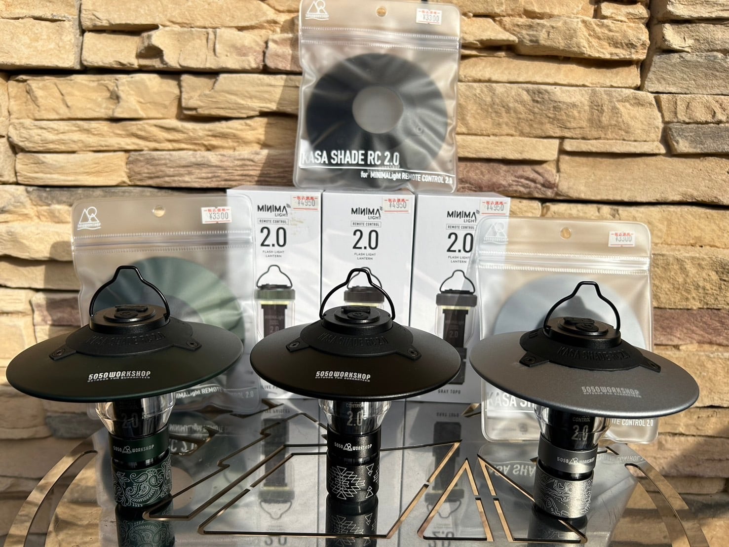 5050WORKSHOP 5050ワークショップ】 KASA SHADE RC2.0 for MINIMALight