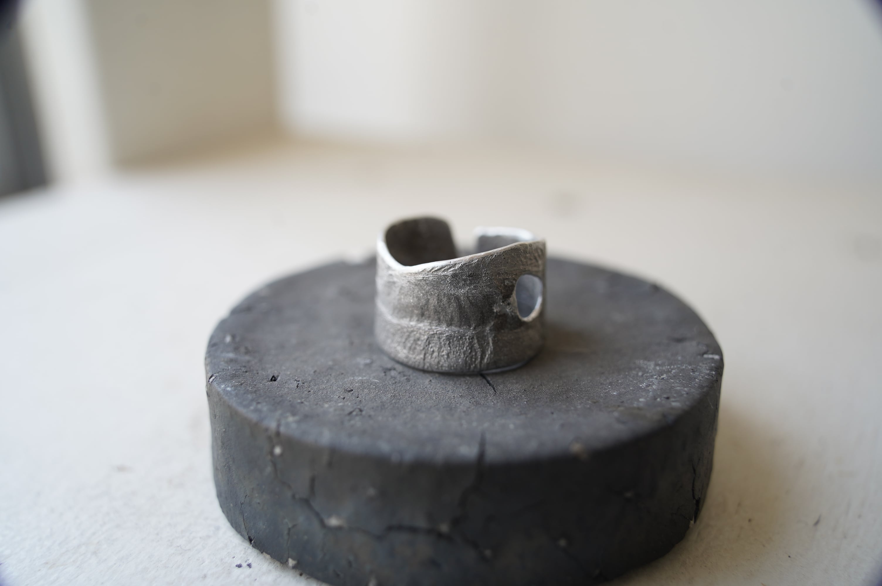 指輪「輪っか」 アルミ 鈴木友紀 約19号