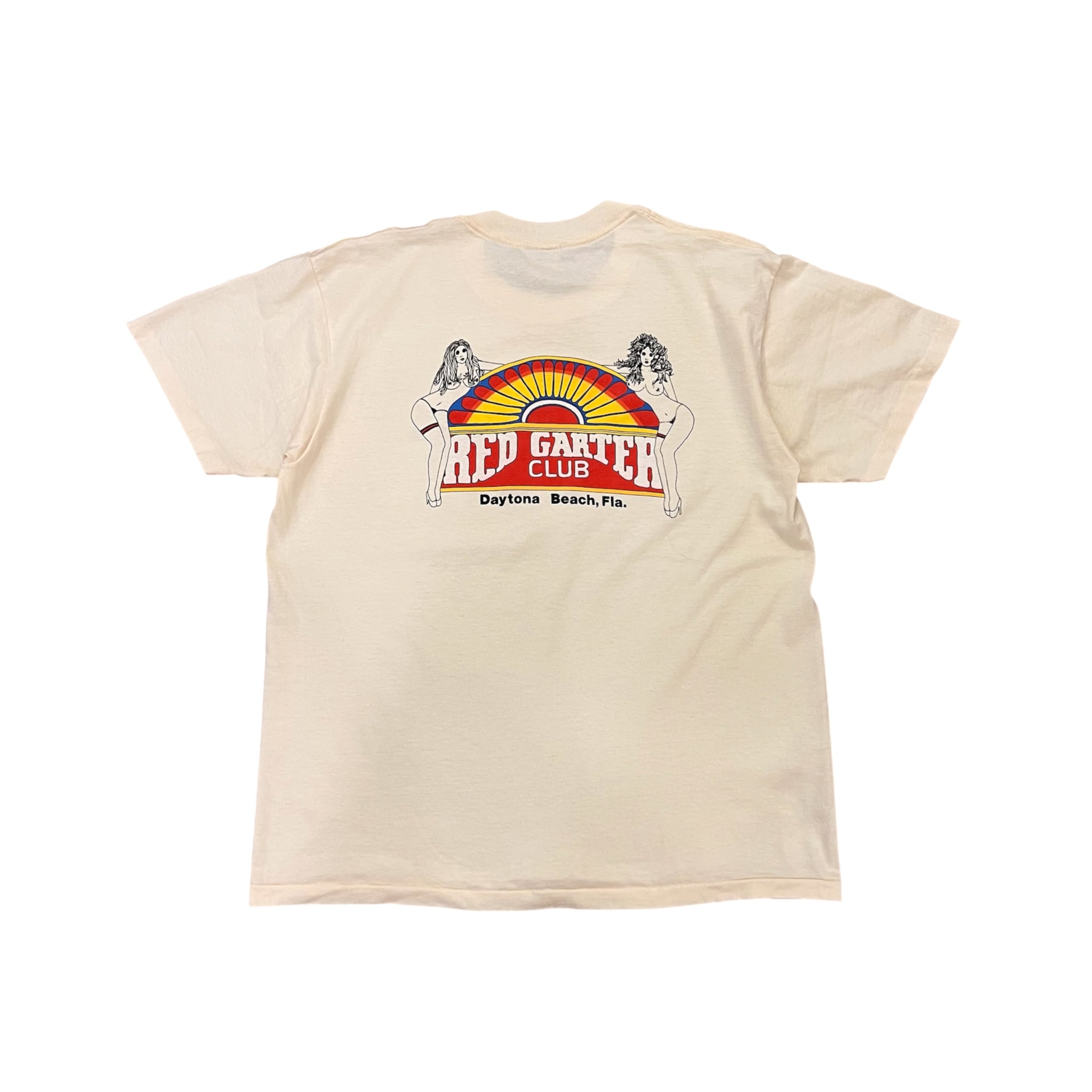 90's Daytona Beach Red Garter Club Tee