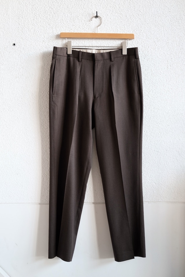 BROWN by 2-tacs<ブラウンバイツータックス>Straight slacks