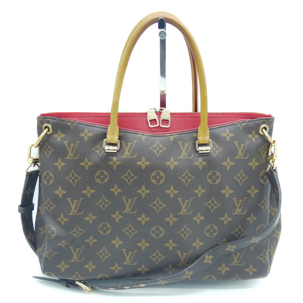 LOUIS VUITTON ルイ ヴィトン パラス モノグラム 2way ハンドバッグ ...