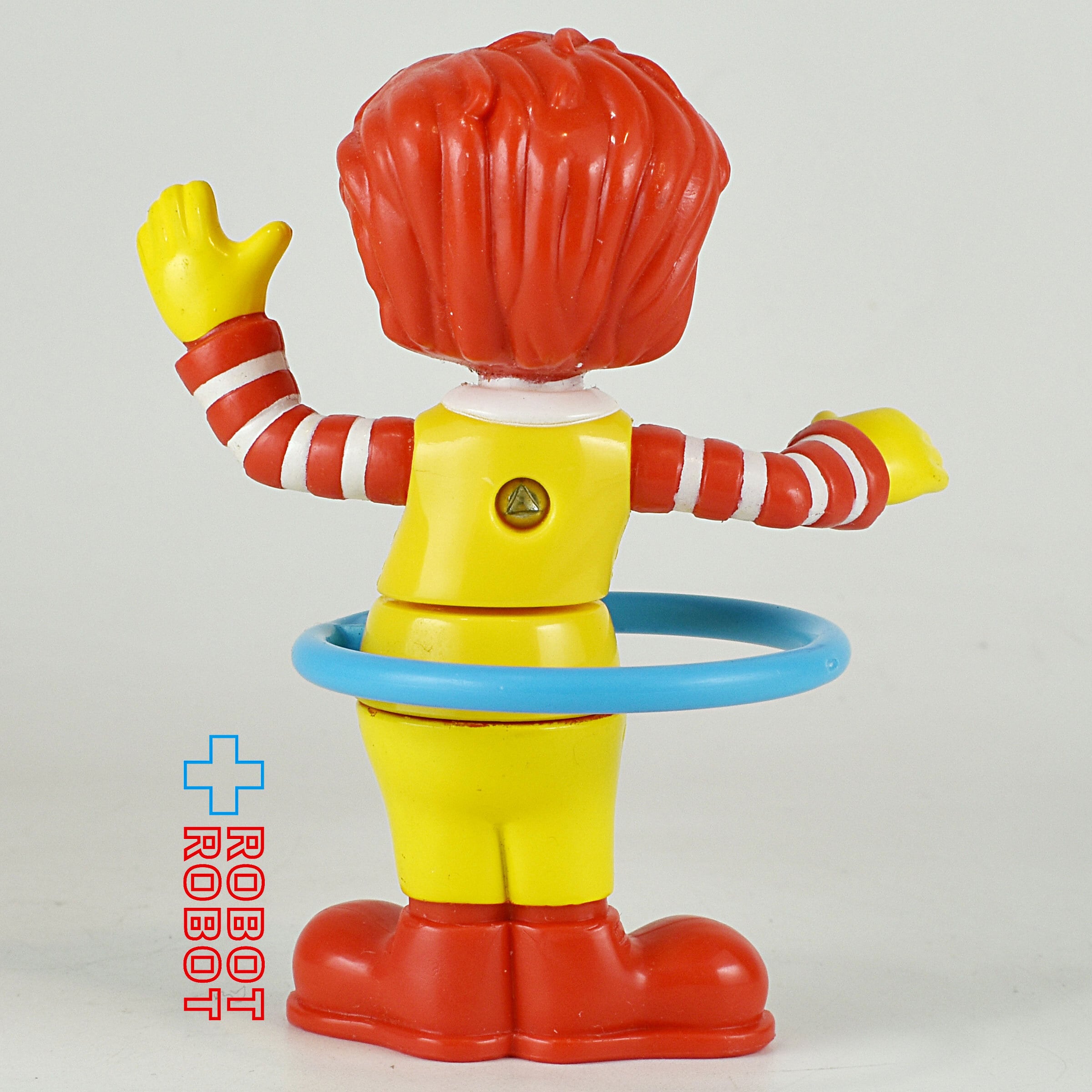 マクドナルド ベビーロナルド フラフープ ブルー ハッピーミールトイ