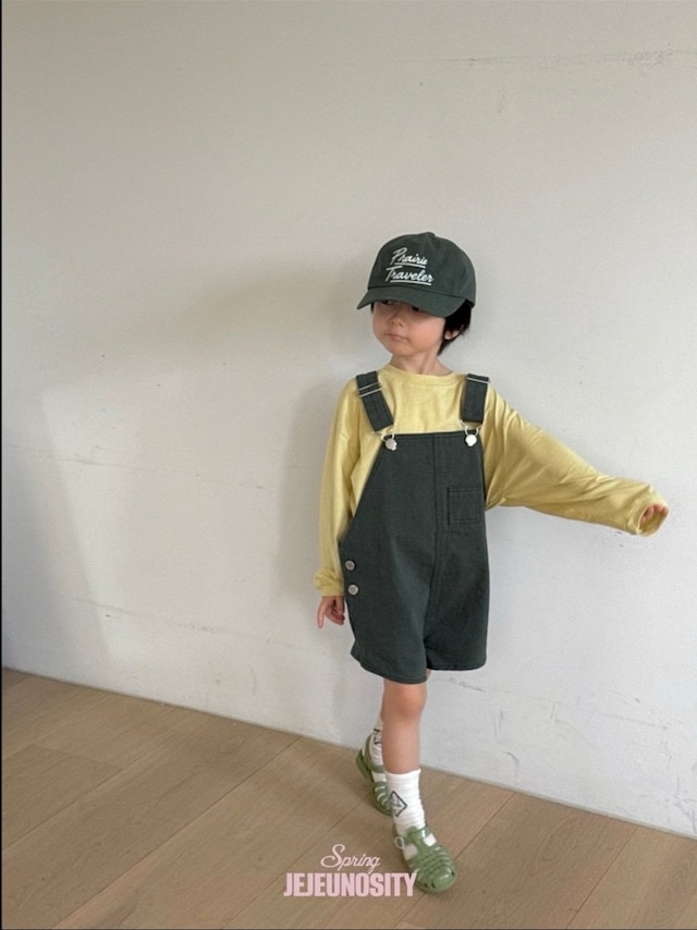 予約⌇jejeunosity / Cotton Berry Short Overall