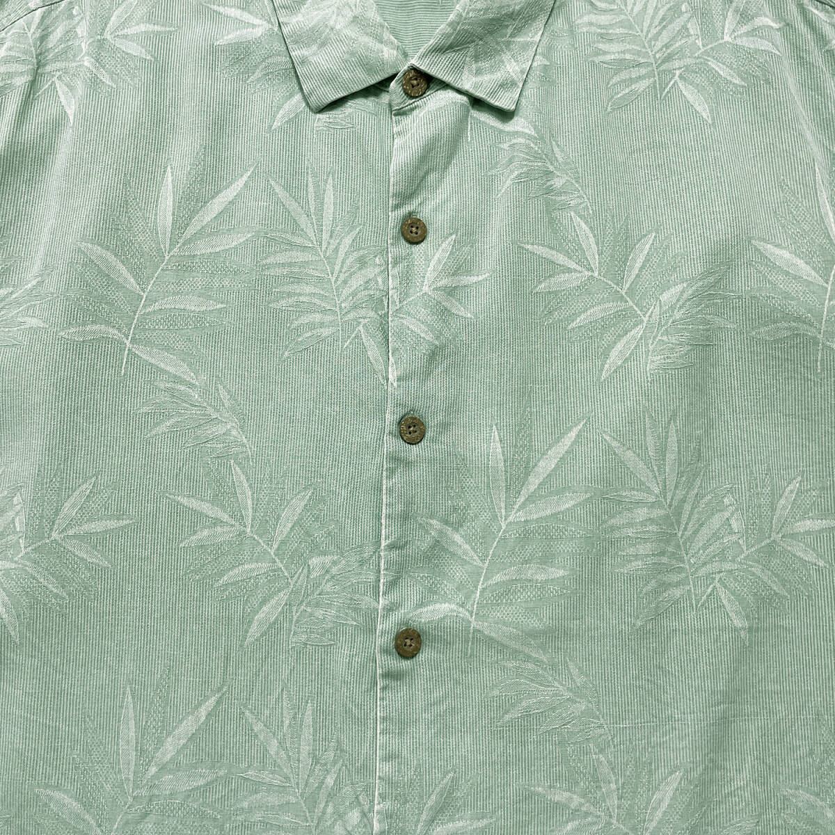 USA 古着 TommyBahama トミーバハマ シルク アロハシャツ キャンプ