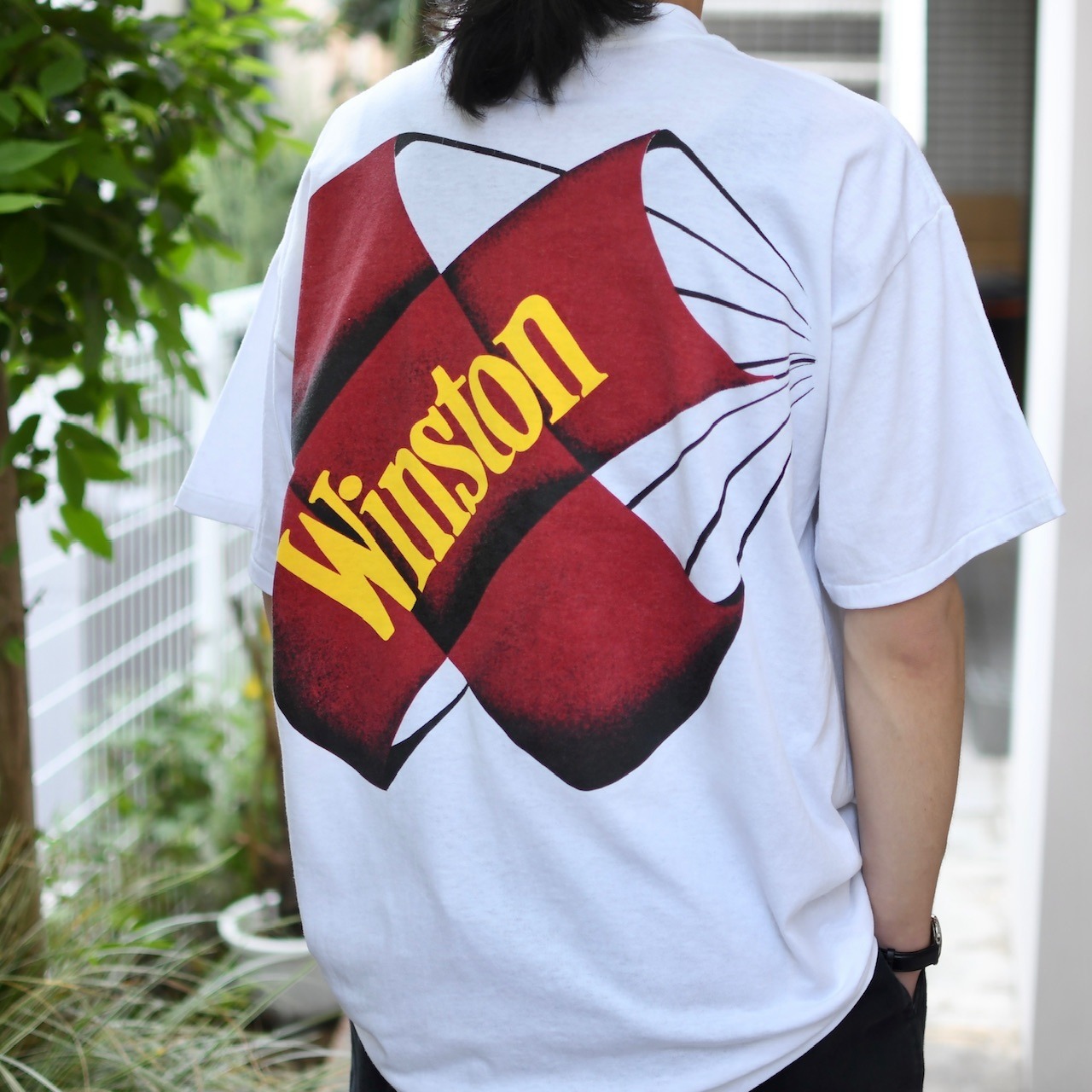 92's Winston Drag Racing print tee