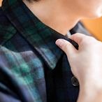 Checkered Long Sleeve Button Shirt ◇H0169