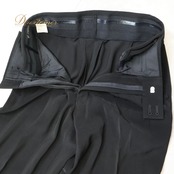 社交ダンス 衣装 スラックス パンツ ベスト MAISON DE DANSE ブラック系 黒 ダンス パーティ 発表会 デモ レッスン 練習着 2点セット セットアップ 日本製 パーティ衣装 発表会衣装 デモ衣装 レッスン用 メンズ 男性用 フォーマル衣装