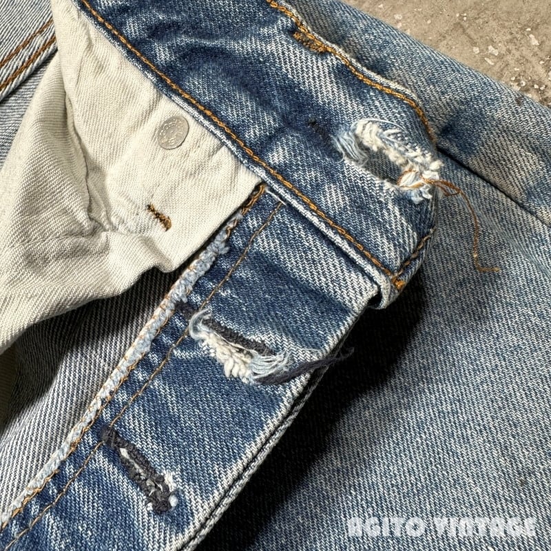 80's Levi's リーバイス 501 デニム 赤耳 RED LINE 刻印524