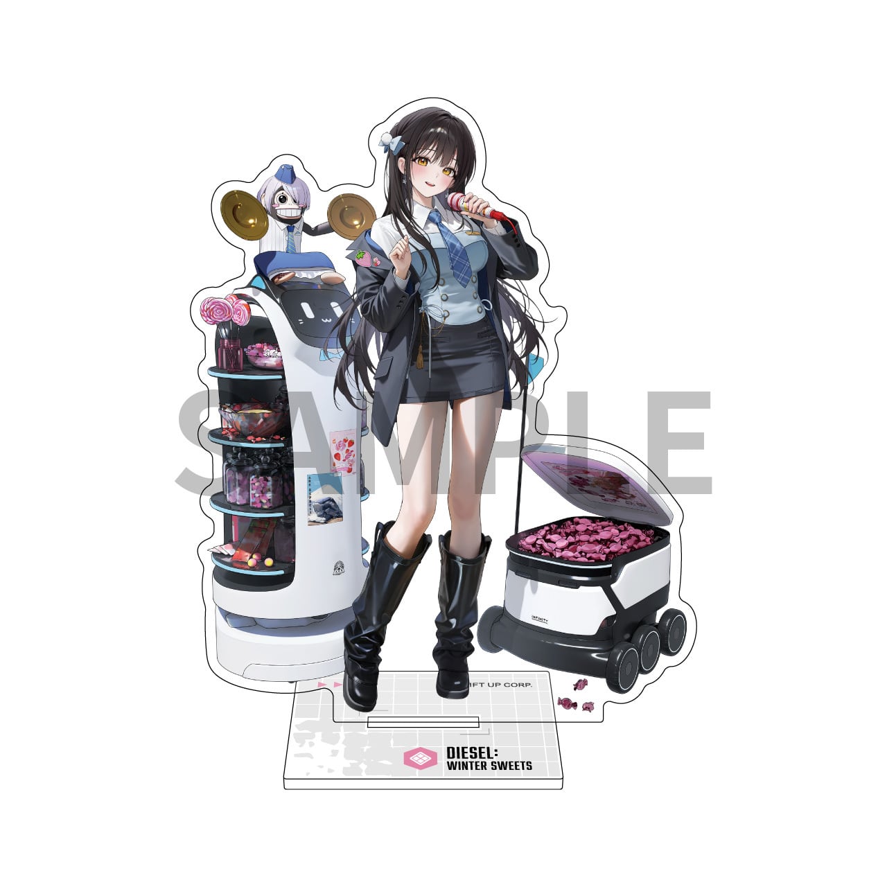 【ストア限定】NIKKE アクリルスタンド ディーゼル:ウィンタースイーツ