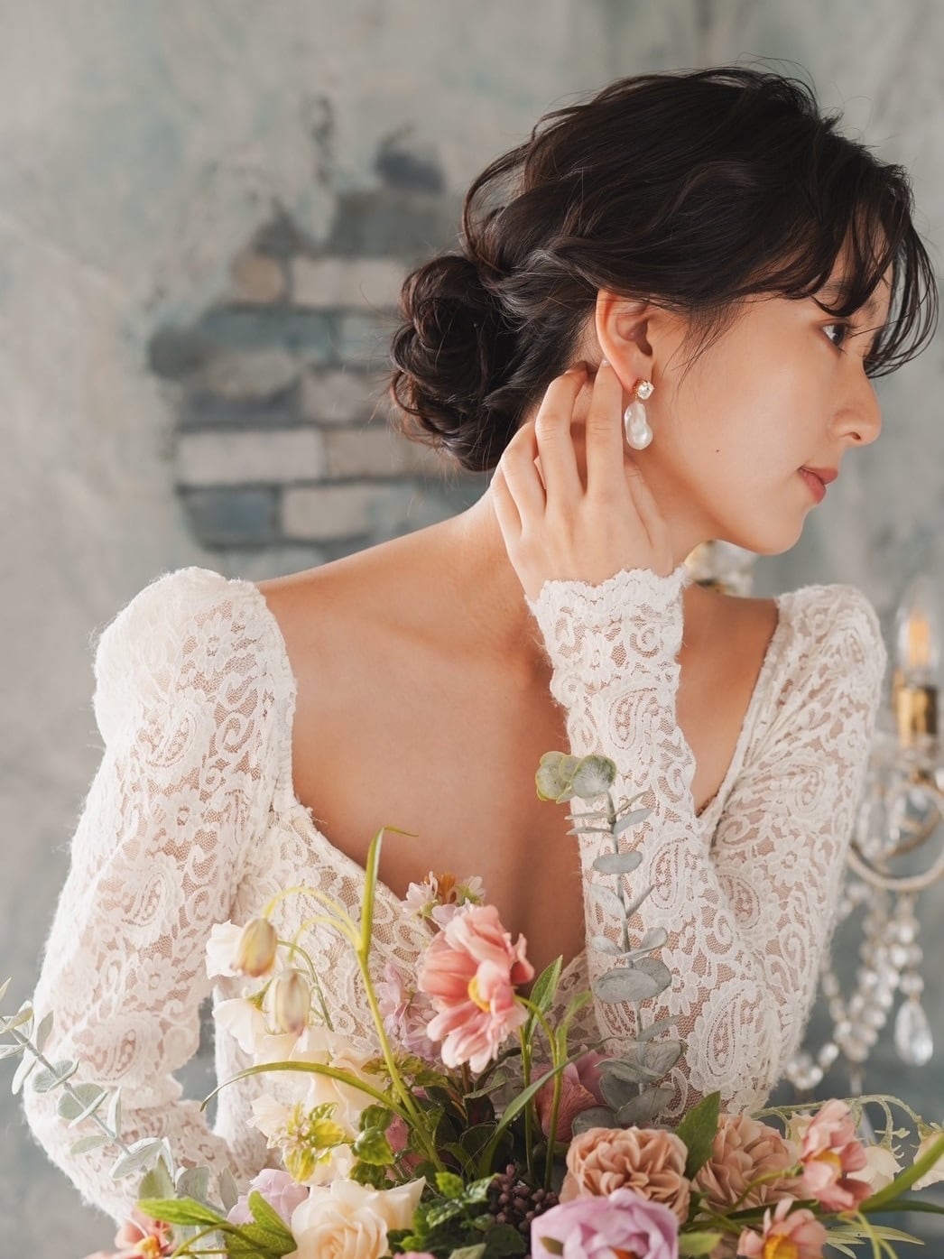 baroque crystal accessory
