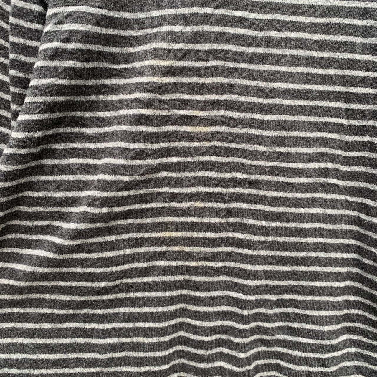 GAP ロングスリーブTシャツ S グレー ボーダー ギャップ ロンT 古着卸 