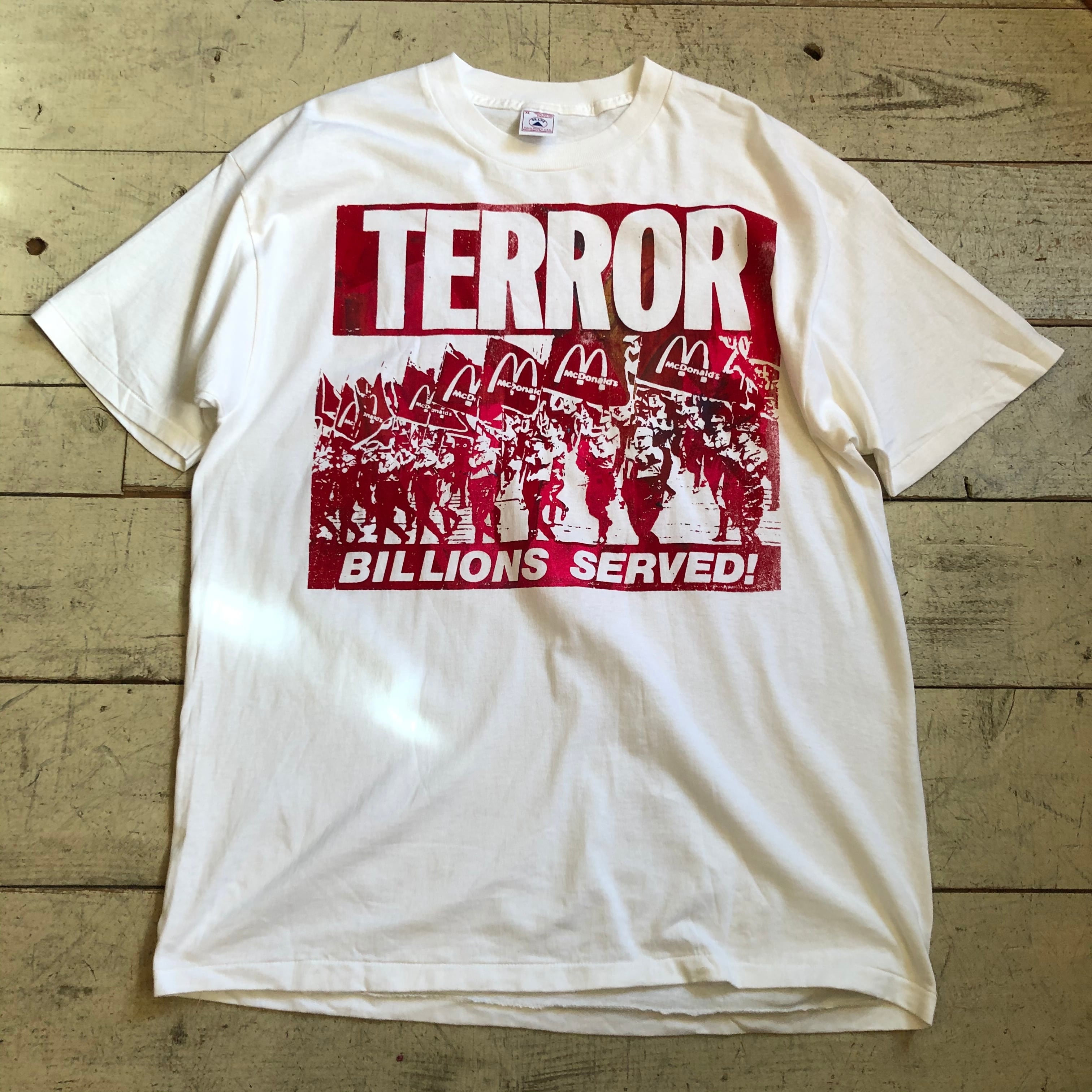 TERROR DON ROCK ドンロック Tシャツ ブラック 80s 90s | nate ...