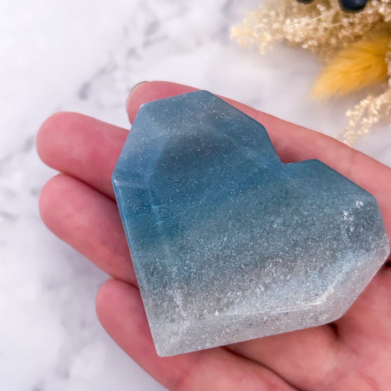 トロレアイトインクォーツ ハートB