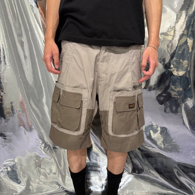 G-STAR RAW カーゴショーツ ベージュ コットン ジースターロウ