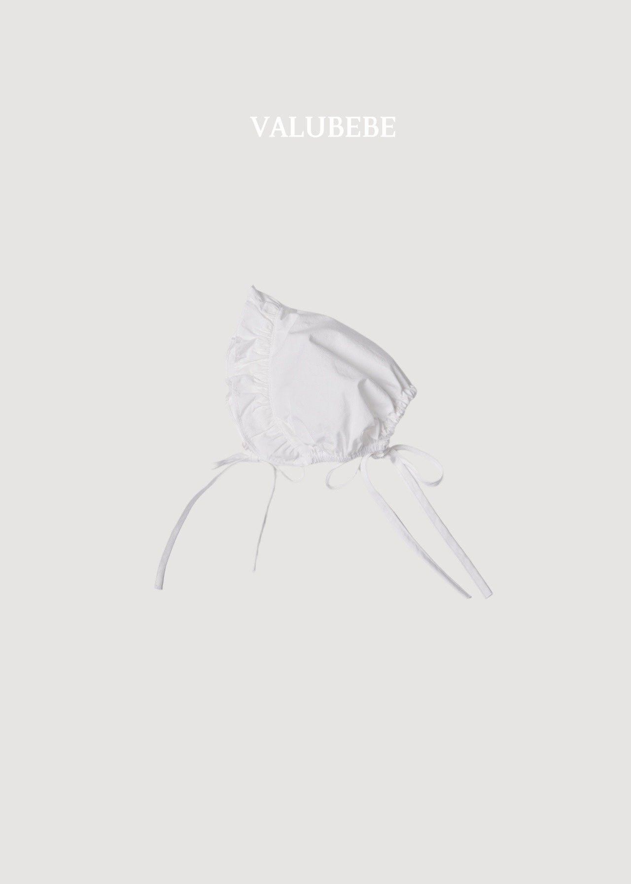送料無料【予約】/ ベベフリルボンネット /valubebe
