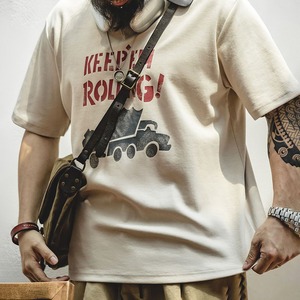 【S-2XL】 Retro Graffiti Letter T-shirt / レトロ グラフィティ レター Tシャツ