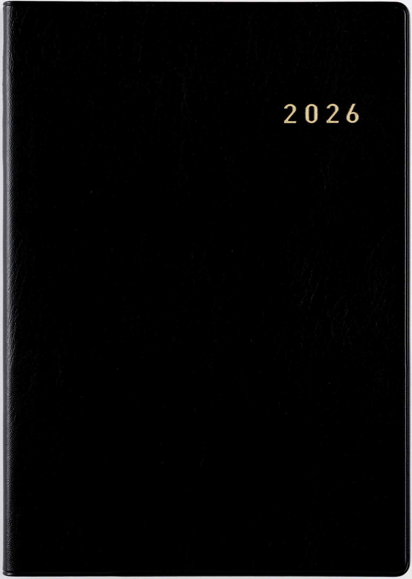 【新着特価】高橋 手帳 2026年 A5 ウィークリー ニューダイアリー 黒 No.86 (2025年 12月始まり)
