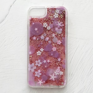 SAKURA COLORS iPhoneグリッターケース