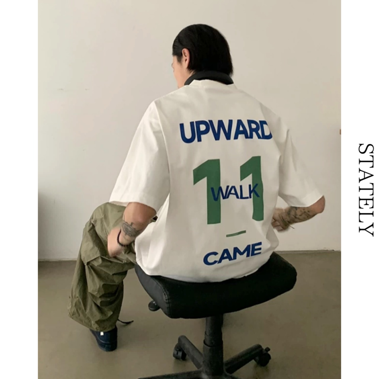 Upward Walk グラフィックTee/2color_T137・画像3