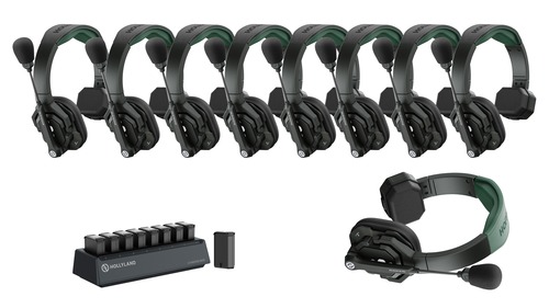 Hollyland Solidcom SE Pro-9S ワイヤレスインカムヘッドセット Solidcom SE Pro(1.9GHzモデル/9人用)