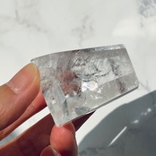 レインボーが美しいブラジル産水晶＊クリスタルクォーツ＊フリーフォーム＊34