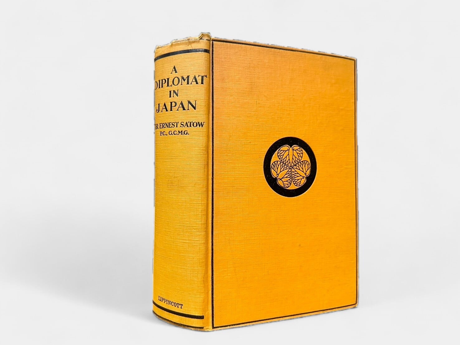 RAA018】【FIRST AMERICAN EDITION】A Diplomat in Japan(1921)/ Sir