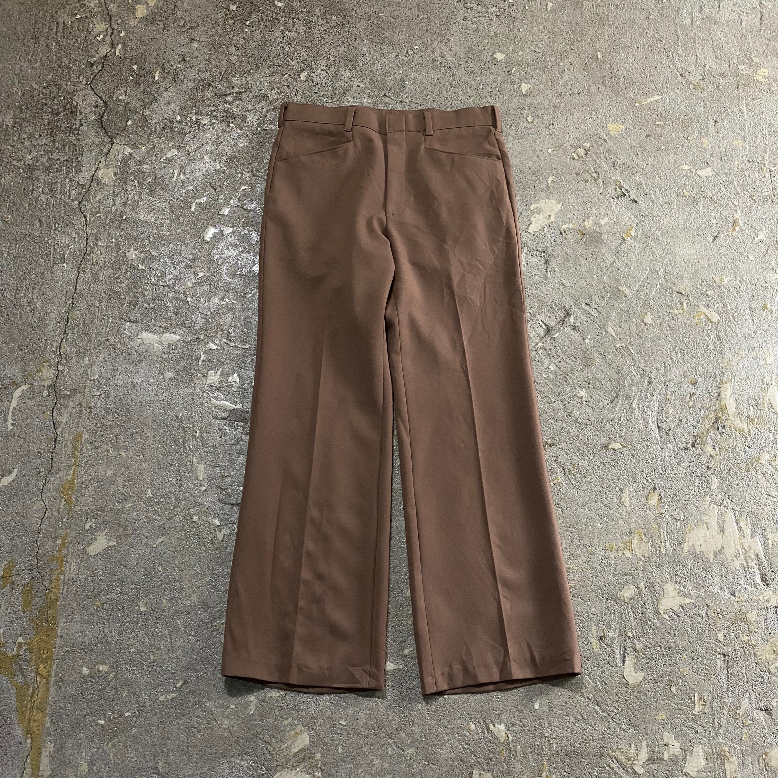 〜80s Levi's Action slacks "brown"【仙台店】