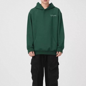 Back script logo hoodie 1162