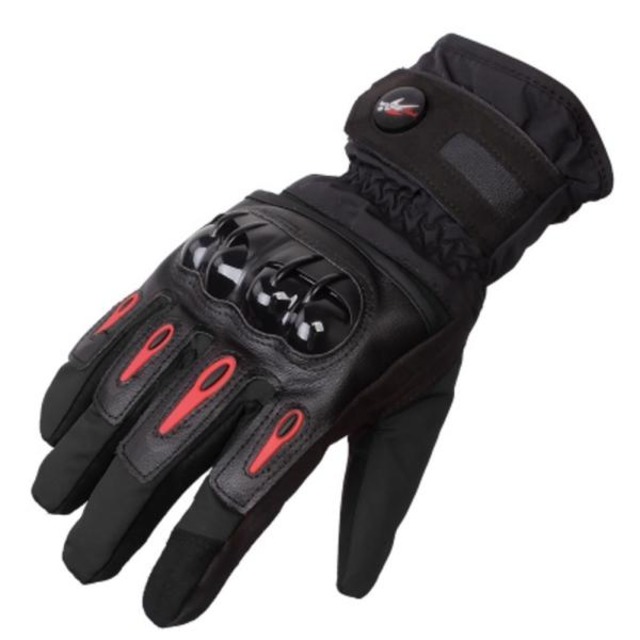 iFormosa PRO-BIKER 防寒 防風 防雨 バイクグローブ バイク 冬用 手袋 黒 M