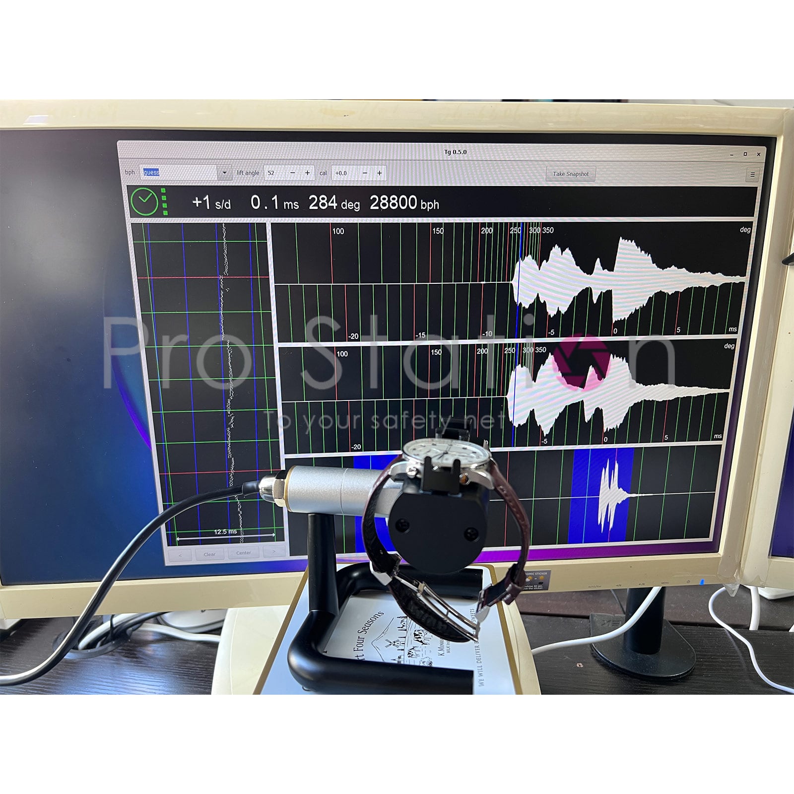 機械式時計 タイムグラファー 歩度測定器 PC接続タイプ 腕時計精度測定