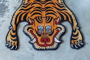 Tibetan Tiger Rug 《Mサイズ•プレミアムウール020》チベタンタイガーラグ